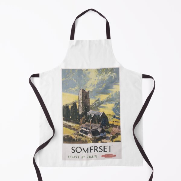 Item preview, Somerset - Vintage Railway Travel Poster - 1948-1965 designed and sold by BASlade93.