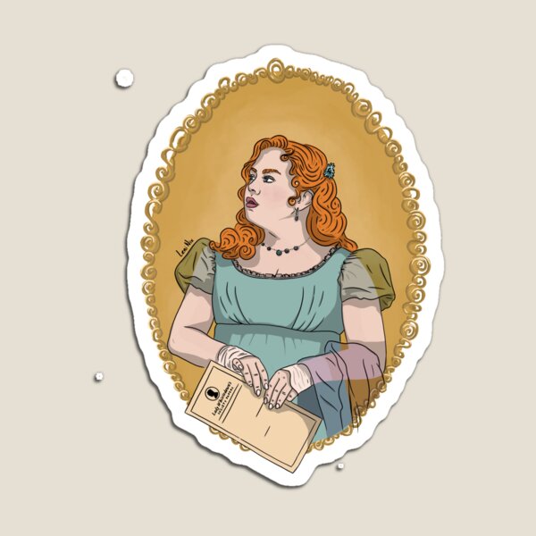 Aperçu de l'œuvre Penelope Featherington - La Chronique des Bridgerton de Leni Nix créée et vendue par burrotees.