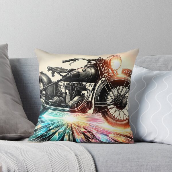 Aperçu de l'œuvre Moto Vintage créée et vendue par Skyfactory1066.