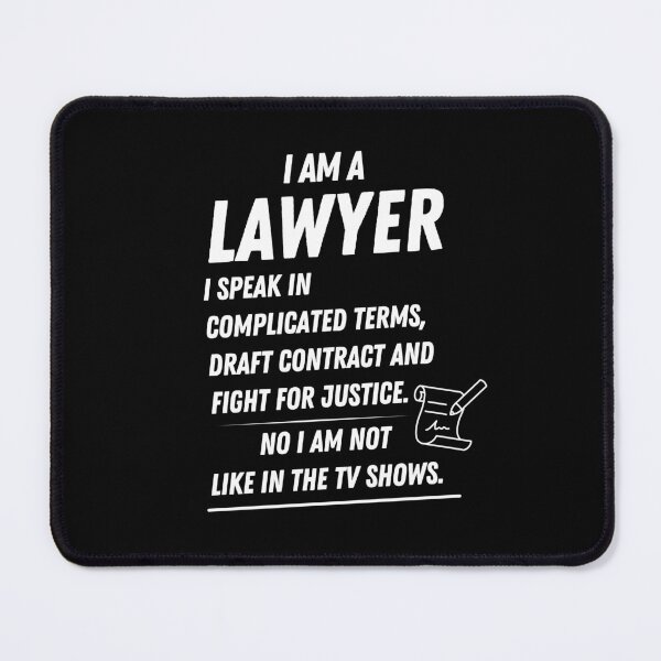Item preview, I am a lawyer designed and sold by wanessacreative.