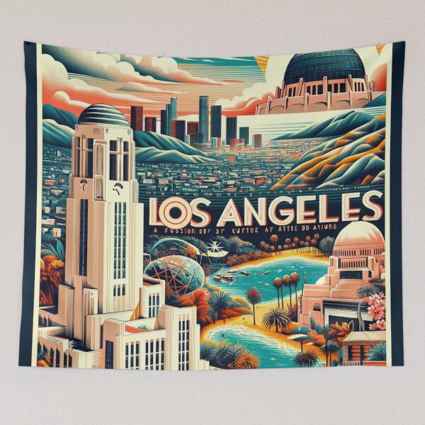 Item preview, Dream of Los Angeles  designed and sold by WzzupCobra.