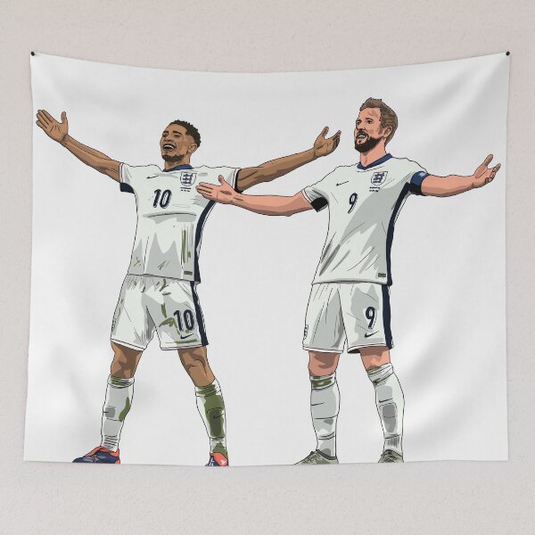 Item preview, Harry Kane and Jude Bellingham Celebration designed and sold by GrizzlyCollective.