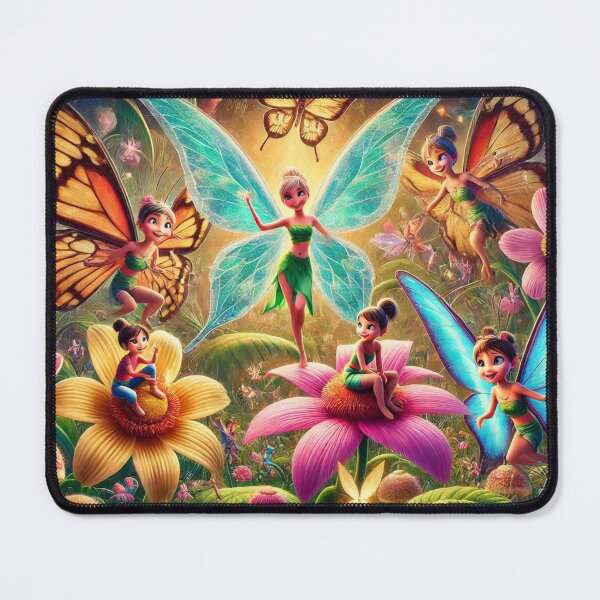 Item preview, Magic Garden with Fairies and Butterflies designed and sold by Marinaso.