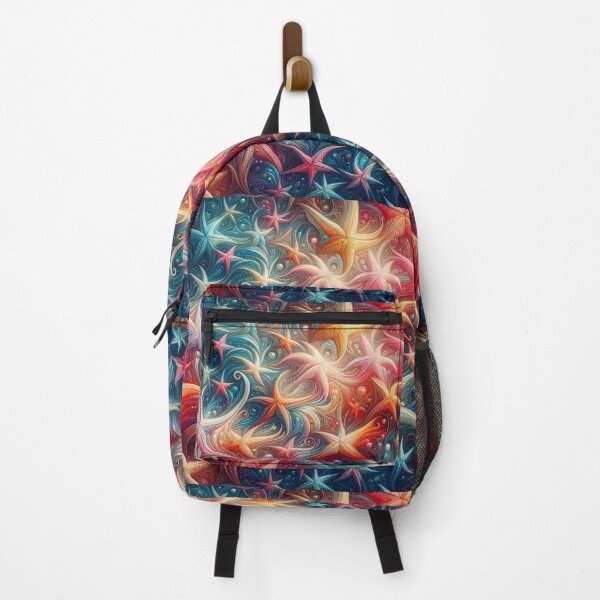 Item preview,  Spectacular Colorful Starfish Pattern  designed and sold by DigiDreamyArt.