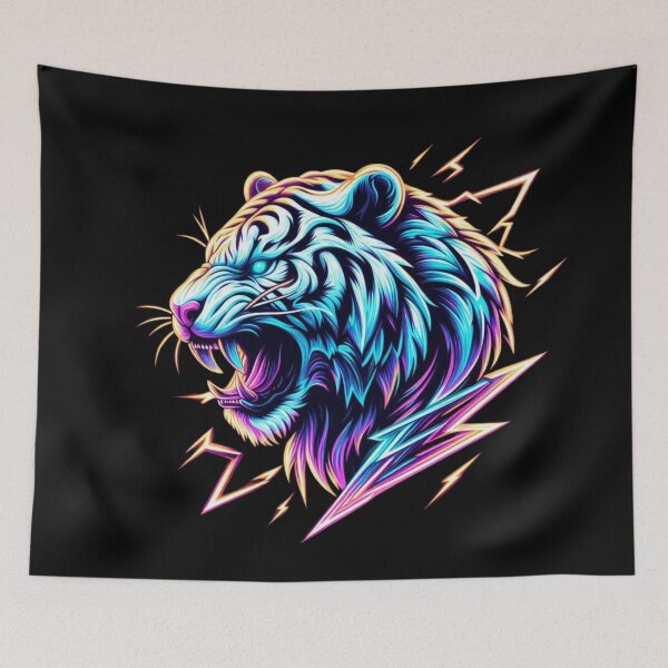 Item preview, Electric Neon Tiger designed and sold by Mark Cannon.
