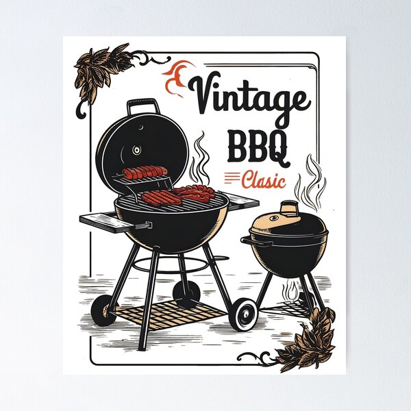 Item preview, Vintage BBQ Clasic designed and sold by Chonguissa Fashion.