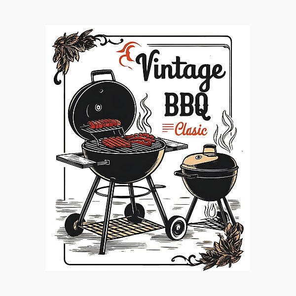 Item preview, Vintage BBQ Clasic designed and sold by Chonguissa Fashion.