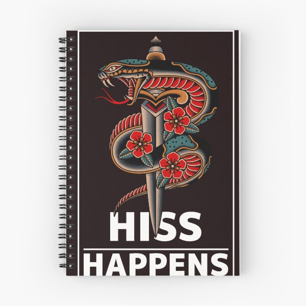 Item preview, HISS HAPPENS RED & TEAL T-SHIRT designed and sold by Funky-Munkey.