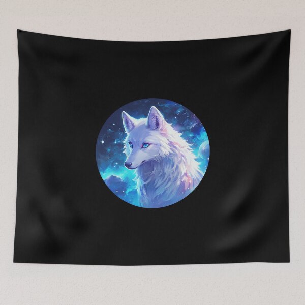 Item preview, White Wolf // Aesthetic White Wolf // Galaxy //  wolf lover designed and sold by SMARTKIT  DESIGNAGENCY.