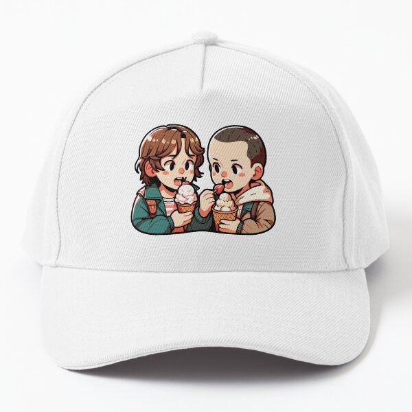 Item preview, Stranger Things Boys - Eleven And Mike Wheeler Ice Cream Netflix Fan Art Theme Design designed and sold by Wenterful.