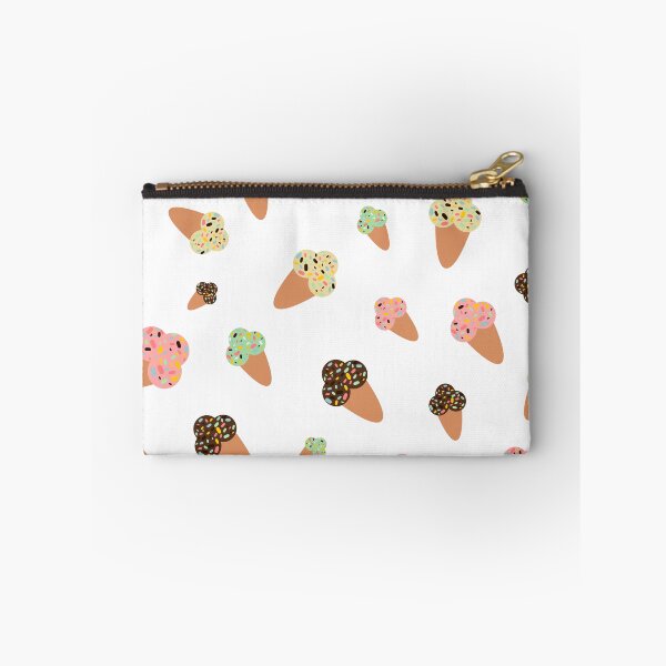 Item preview, Summer Pastel Ice Cream Cone Pattern designed and sold by rainbowchaseart.