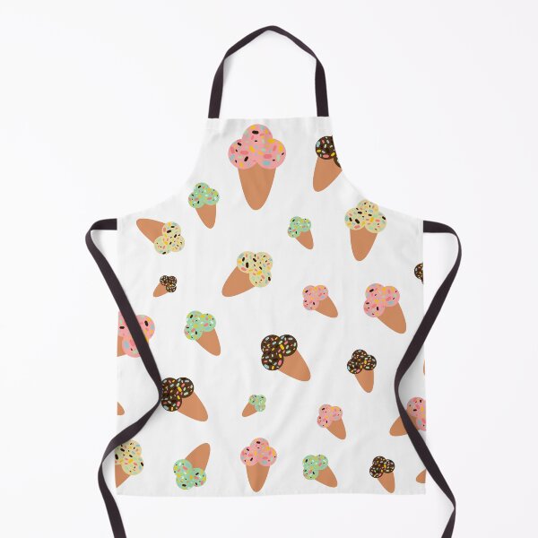 Item preview, Summer Pastel Ice Cream Cone Pattern designed and sold by rainbowchaseart.