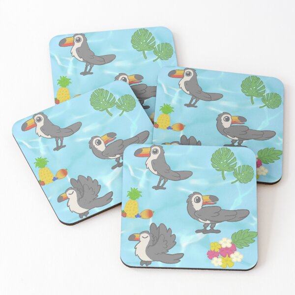 Item preview, Tropical Summer Toucan designed and sold by CoralFeathers.