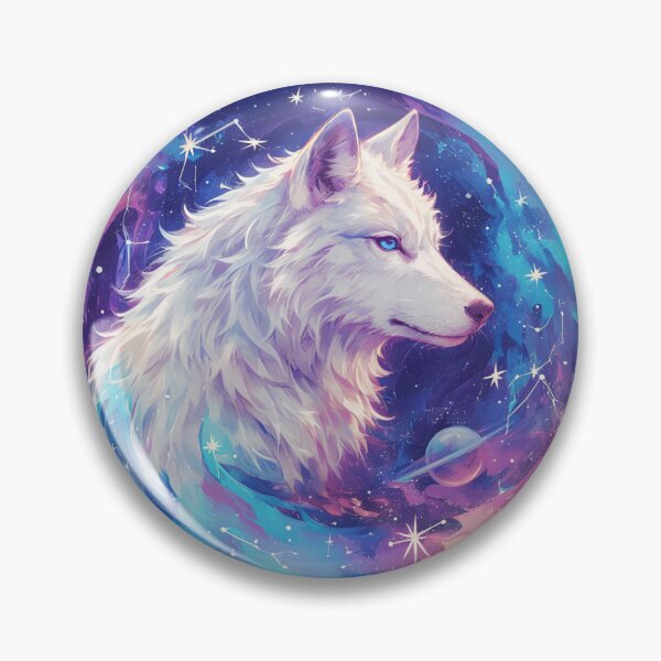 Item preview, White Wolf // Aesthetic White Wolf // Galaxy //  wolf lover designed and sold by SMARTKIT  DESIGNAGENCY.