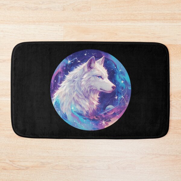 Item preview, White Wolf // Aesthetic White Wolf // Galaxy //  wolf lover designed and sold by SMARTKIT  DESIGNAGENCY.