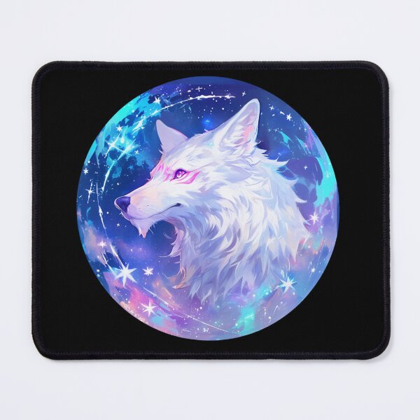 Item preview, White Wolf // Aesthetic White Wolf // Galaxy // wolf lover designed and sold by SMARTKIT DESIGNAGENCY.