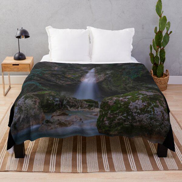 Item preview, The Great Cave Waterfall designed and sold by Onyria Art.
