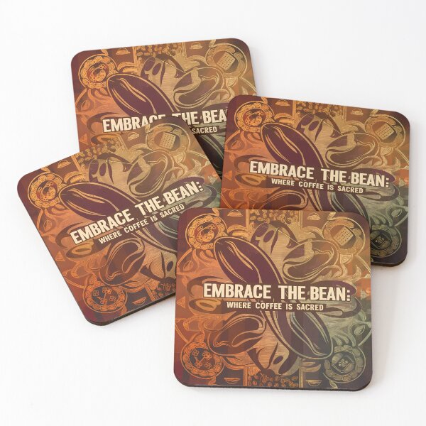 Item preview, Embrace the Bean: Sacred Coffee Art designed and sold by Atsariya.