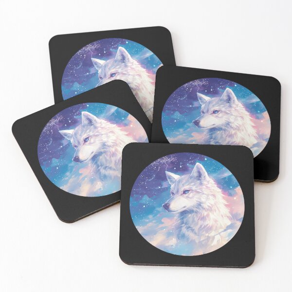 Item preview, White Wolf // Aesthetic White Wolf // Galaxy //  wolf lover designed and sold by SMARTKIT  DESIGNAGENCY.