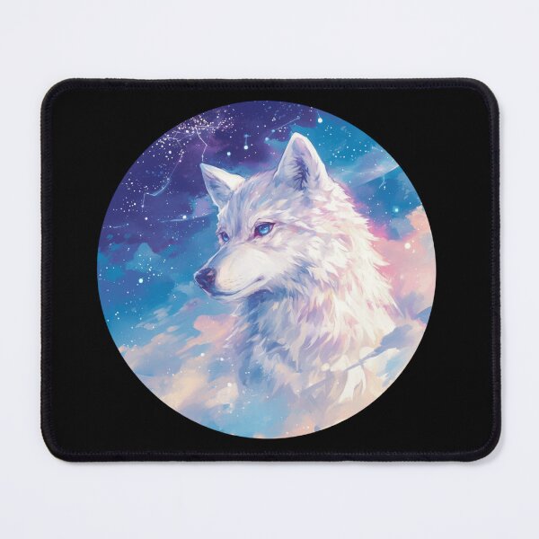 Item preview, White Wolf // Aesthetic White Wolf // Galaxy //  wolf lover designed and sold by SMARTKIT  DESIGNAGENCY.