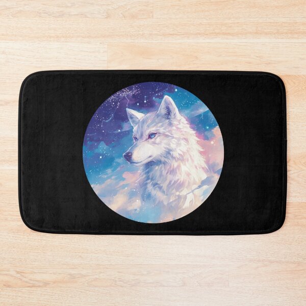 Item preview, White Wolf // Aesthetic White Wolf // Galaxy //  wolf lover designed and sold by SMARTKIT  DESIGNAGENCY.