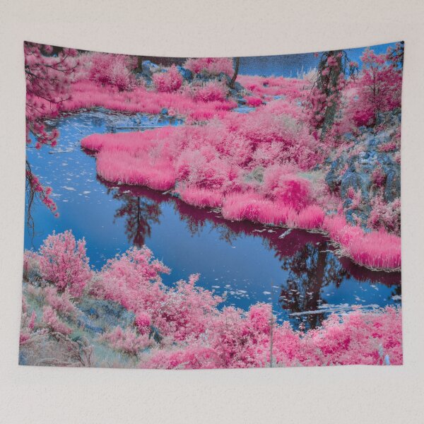 Item preview, Pond and trees in 550nm designed and sold by Cblifeisgood.