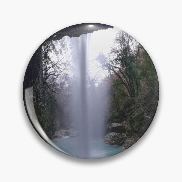 Item preview, The great cave waterfall - back designed and sold by Onyria Art.