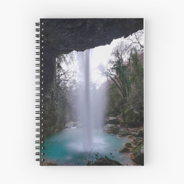 Item preview, The great cave waterfall - back designed and sold by Onyria Art.