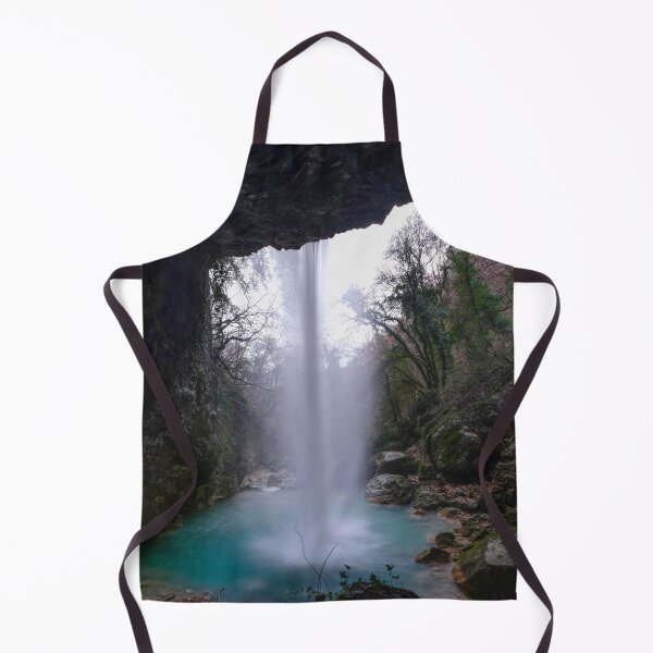 Item preview, The great cave waterfall - back designed and sold by Onyria Art.