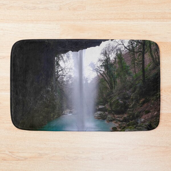 Item preview, The great cave waterfall - back designed and sold by Onyria Art.