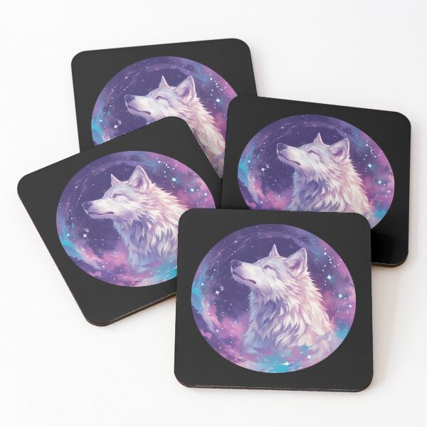 Item preview, White Wolf // Aesthetic White Wolf // Galaxy //  wolf lover designed and sold by SMARTKIT  DESIGNAGENCY.
