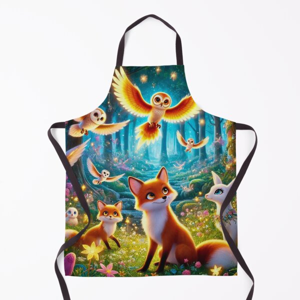 Aperçu de l'œuvre Forêt Enchantée et Animaux Fantastiques créée et vendue par Marinaso.