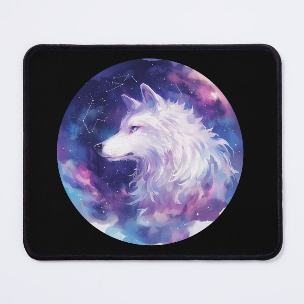 Item preview, White Wolf // Aesthetic White Wolf // Galaxy //  wolf lover designed and sold by SMARTKIT  DESIGNAGENCY.