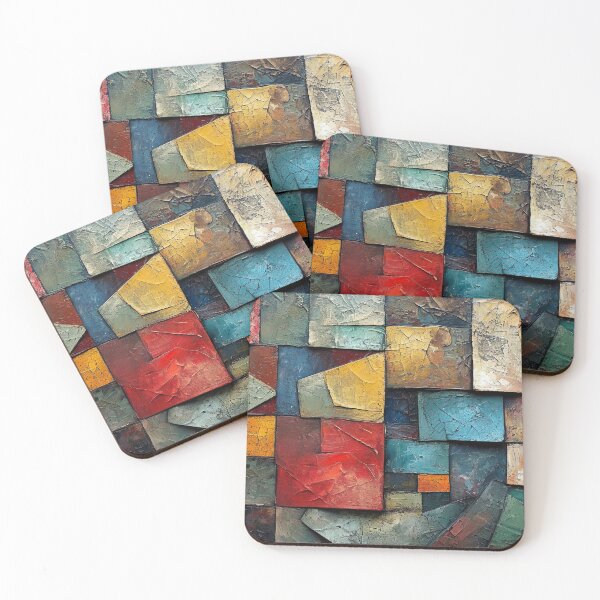 Item preview, Abstract Shapes - Cubism designed and sold by KootenayDesigns.