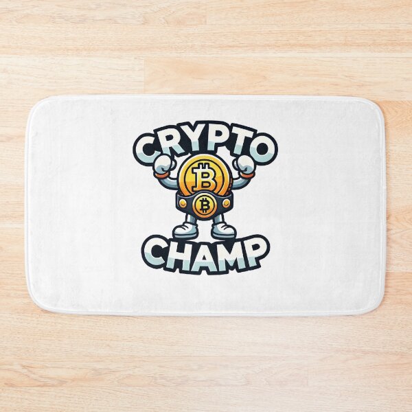 Item preview, Crypto Champ Bitcoin design designed and sold by NoCompetition.