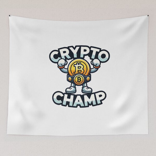 Artikelvorschau, Crypto Champ Bitcoin-Design entworfen und verkauft von NoCompetition.