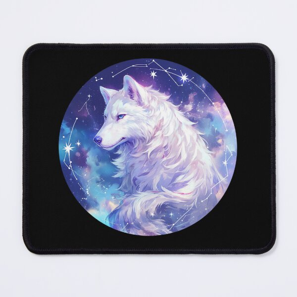 Item preview, White Wolf // Aesthetic White Wolf // Galaxy //  wolf lover designed and sold by SMARTKIT  DESIGNAGENCY.