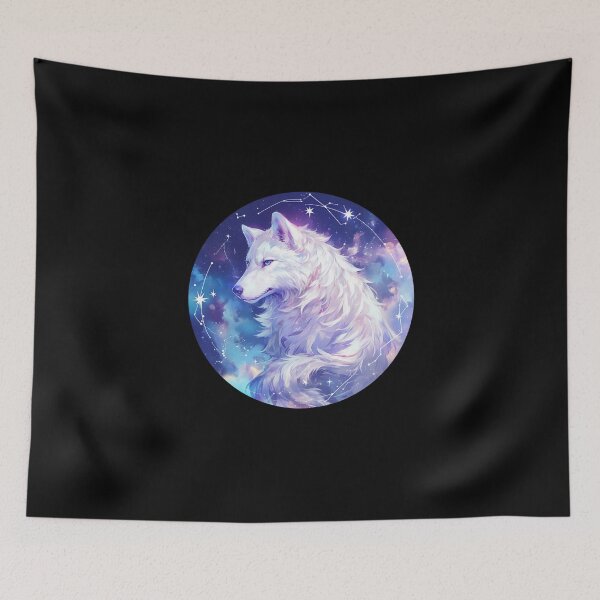 Item preview, White Wolf // Aesthetic White Wolf // Galaxy //  wolf lover designed and sold by SMARTKIT  DESIGNAGENCY.
