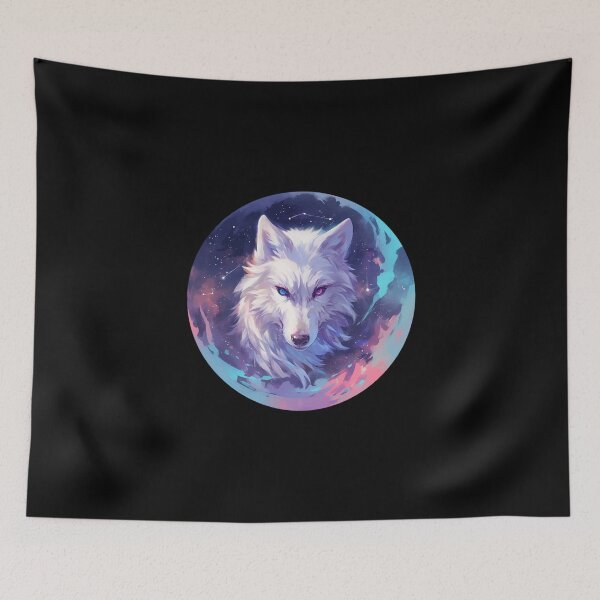 Item preview, White Wolf // Aesthetic White Wolf // Galaxy //  wolf lover designed and sold by SMARTKIT  DESIGNAGENCY.