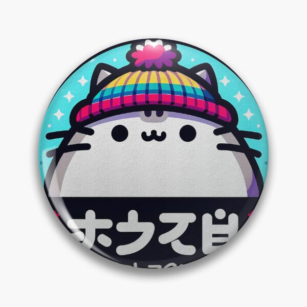 Item preview, Adorable White Cat in Colorful Hat designed and sold by GALUMARKET.