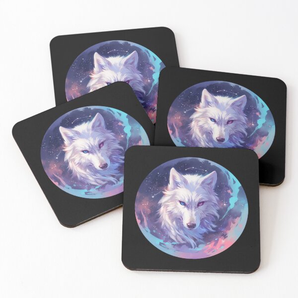 Item preview, White Wolf // Aesthetic White Wolf // Galaxy //  wolf lover designed and sold by SMARTKIT  DESIGNAGENCY.