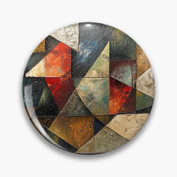 Item preview, Abstract Triangles - Cubism designed and sold by KootenayDesigns.