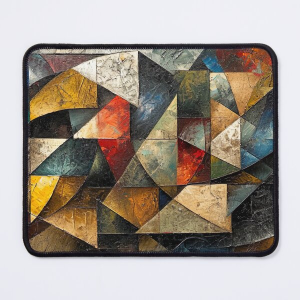 Item preview, Abstract Triangles - Cubism designed and sold by KootenayDesigns.