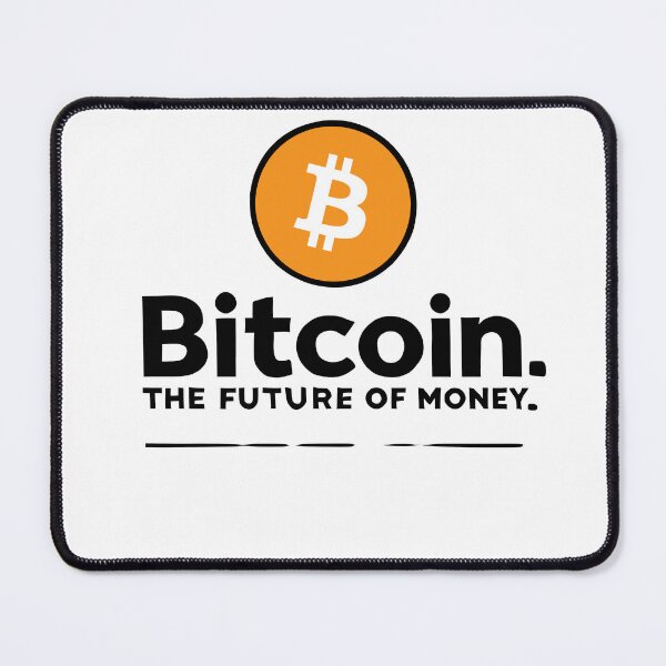 Item preview, Bitcoin the future of money Crypto design designed and sold by NoCompetition.