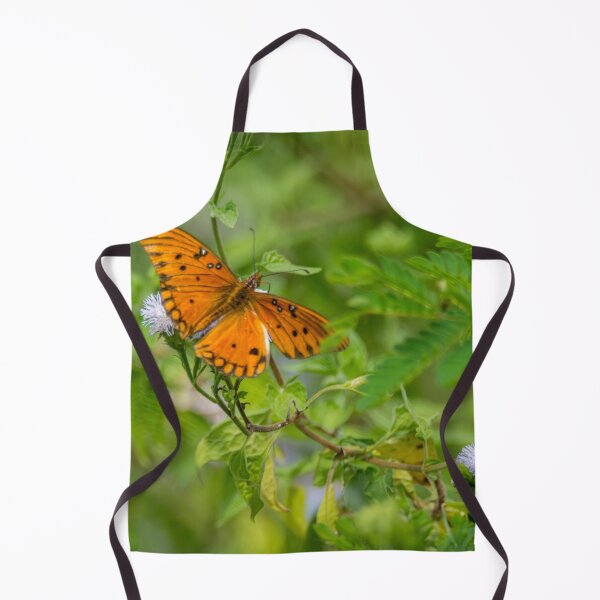 Item preview, Gulf Fritillary on Blue Mistflower designed and sold by Debra Martz.