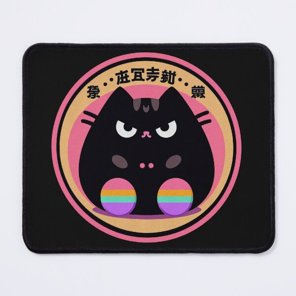 Item preview, Cute Black Cat in Colorful Socks designed and sold by GALUMARKET.