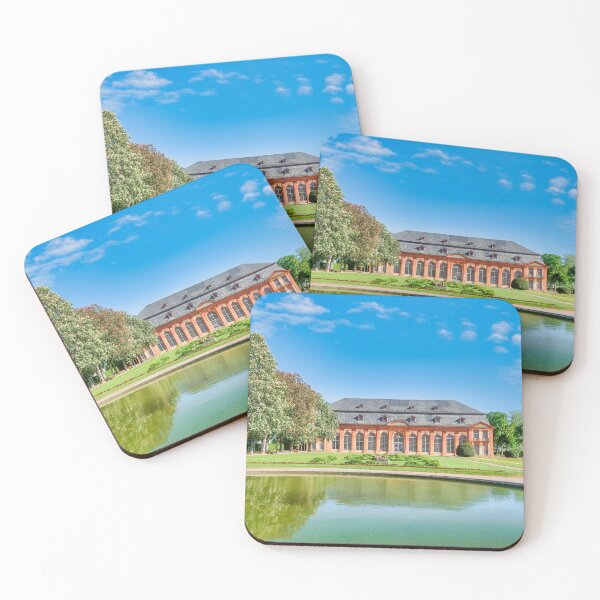 Item preview, Darmstadt: View of the Orangery at the beginning of spring designed and sold by pixxelmixx.