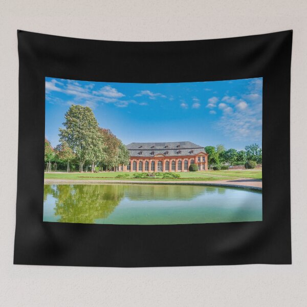 Item preview, Darmstadt: View of the Orangery at the beginning of spring designed and sold by pixxelmixx.