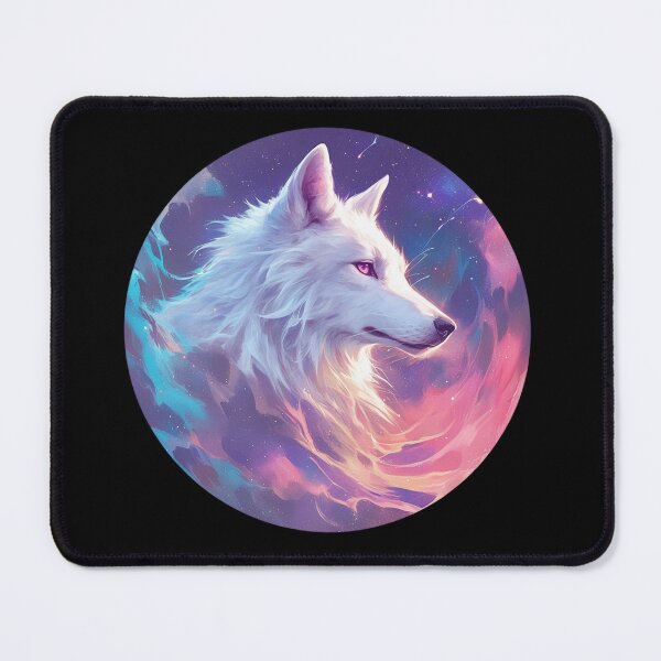Item preview, White Wolf // Aesthetic White Wolf // Galaxy //  wolf lover designed and sold by SMARTKIT  DESIGNAGENCY.