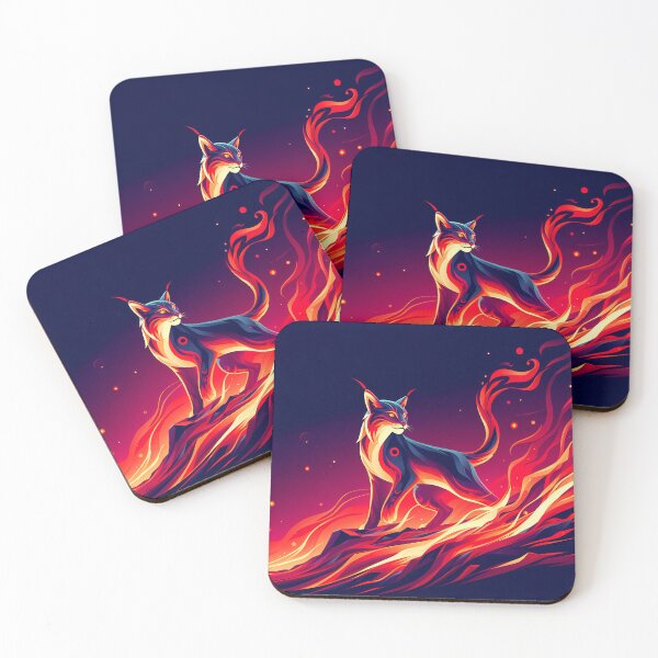 Item preview, Lava Fire Lynx, Ai Generated Art  designed and sold by ACC .